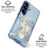 Disney Frozen Elsa Side Portrait Art Galaxy S25 Clear Case